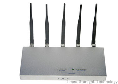 Blocking mobile phones , 5 High Power Antenna Phone Jammer & WiFi Jammer
